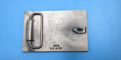 1975 CATERPILLAR Heavy Machinery Belt Buckle Pewter UA07158
