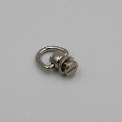 Silver/Gold Chicago Rivets Swivel with D-Ring Hook lot