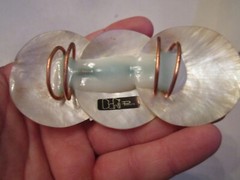 BARI PRODUCTS MOTHER OF PEARL BELT BUCKLE ACCESSORY – GW13