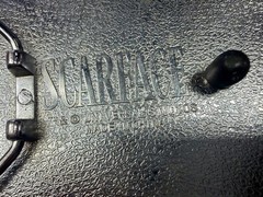 Scarface Movie Al Pacino Tony Montana Cigar Photo Universal Studios Belt Buckle