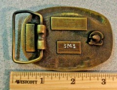 Vintage Spec Cast Belt Buckle TISCO TRACTOR SUPPLY COMPANY Limited Embossed