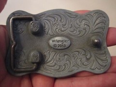 GOTHIC CROSS DESIGN BELT BUCKLE BY WRANGLER – GW-12