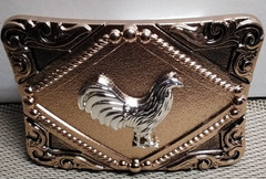 ROOSTER Western style Cowboy Belt Buckle Habilla Vaquera
