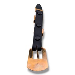 Bronze Inlay Stone Ranger 4-Piece Belt Buckle Set