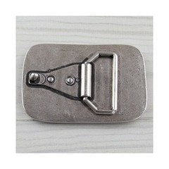 Gothic Chains Belt Buckle Antique Silver Industrial Punk Metal Dark Style