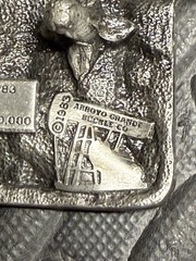 Lot: 1983 American Oil Field Belt Buckle, Conoco Tanker & 2 More Vtg. Oil & Gas!