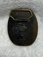 Vetco Solid Brass Belt Buckle Off-shore Drilling Rig Design Vintage Men’s Buckle