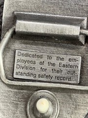VTG 1986 Peabody Coal Company Safety Award Belt Buckle Eastern Division