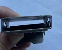 Timberland Apparel Men Small 2”metal roller Belt Buckle Military Style Y2K 2000s