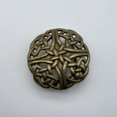 Bohemian Brass Belt Buckle – Handcrafted Boho Western Style BuckleBohemian Brass