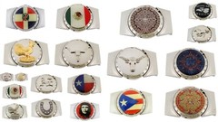 Men Women Belt Buckle (HIDDEN LIGHTER) Western Superhero Reggae Music Sports New