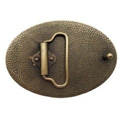 Xwest Country Hunting Belt Buckle Cowboy Western Buckles 1.5inch, Bronze