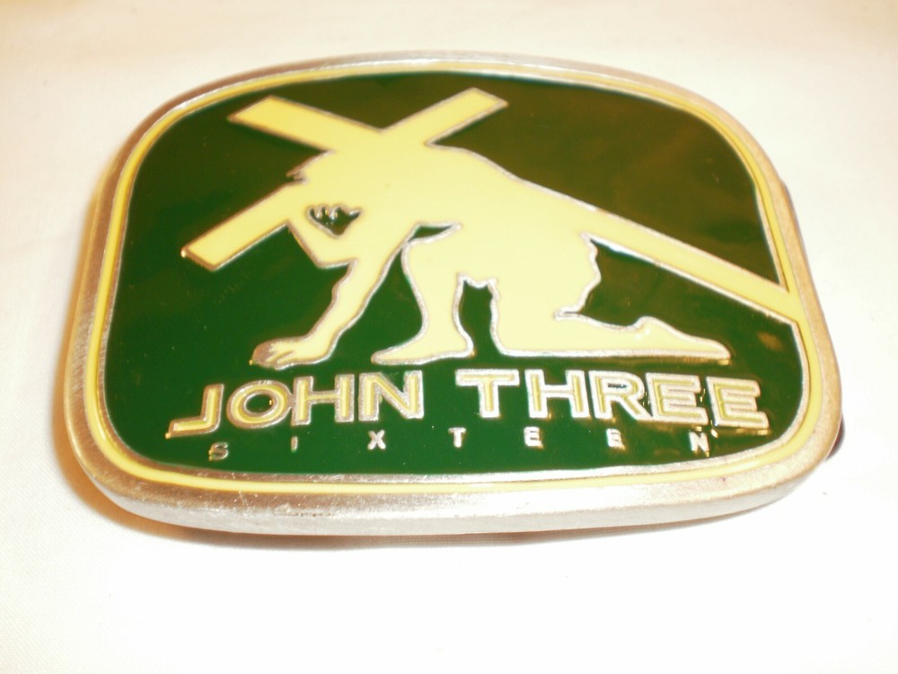John Three Sixteen Kerusso Belt Buckle