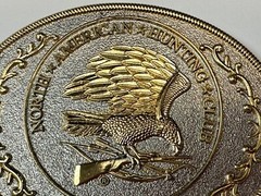 North American Hunting Club Life Member 2-Tone Belt Buckle, Perfect Gift Idea!