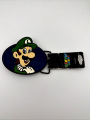 Luigi – Nintendo Super Mario Brothers Metal Belt Buckle | Officially Licensed!