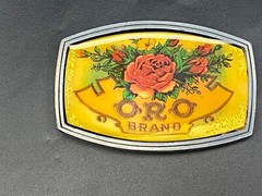 Bouquet Of Roses Oro Brand Fashion Flower Theme Modern Belt Buckle
