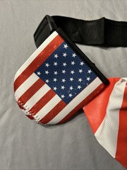 USA Merica Beverage Belt Fanny Pack Holster All American Classic Costume 4th of