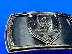 Platini Jeans Los Angeles 1997 Vintage Replacement Dress Style Belt Buckle