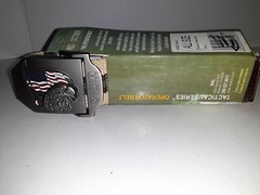 Men Canvas Belt Metal EAGLE FLAG RED OCTOBER TACTICAL SERIES OPERATOR Woven