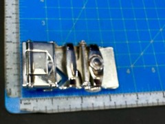 Retro Black Slide Ratchet Belt Replacement Belt Buckle