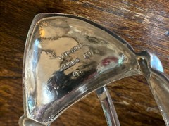 Old Pawn James Reid Style Sterling Silver Belt Buckle Nu 🦎28-31-1”
