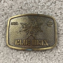 Vintage NAPA Blue Max Belt Buckle Limited Edition Mac&rsquo;s Pour le Merite Brass