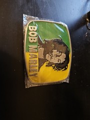 MUSIC LEGEND BOB MARLEY Metal BELT Buckle NIP