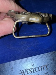 SISKIYOU THE AMERICAN VETERAN COMMEMORATIVE BELT BUCKLE 1987 LIMITED ED.186/2500