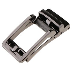 Men Alloy Ratchet Belt Automatic Slide Buckle Replacement