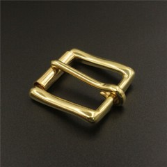 2PCS Heavy Duty Solid Brass Roller Belt Buckle Replacement Inner Wide