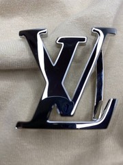 Louis Vuitton LV Initiales 40mm 1.5` Belt Buckle Silver Tone Replacement Buckle
