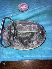 1988 Siskiyou Buckle Co Buck Deer Hunting Belt See Pic’s
