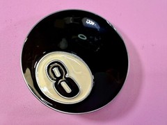 Eight Ball Pool Game Magic Figural Black & White New Belt Buckle