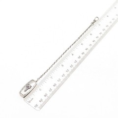 Hickok Sterling Silver Antique Art Deco Beltogram Pocket Watch / Belt Loop Chain