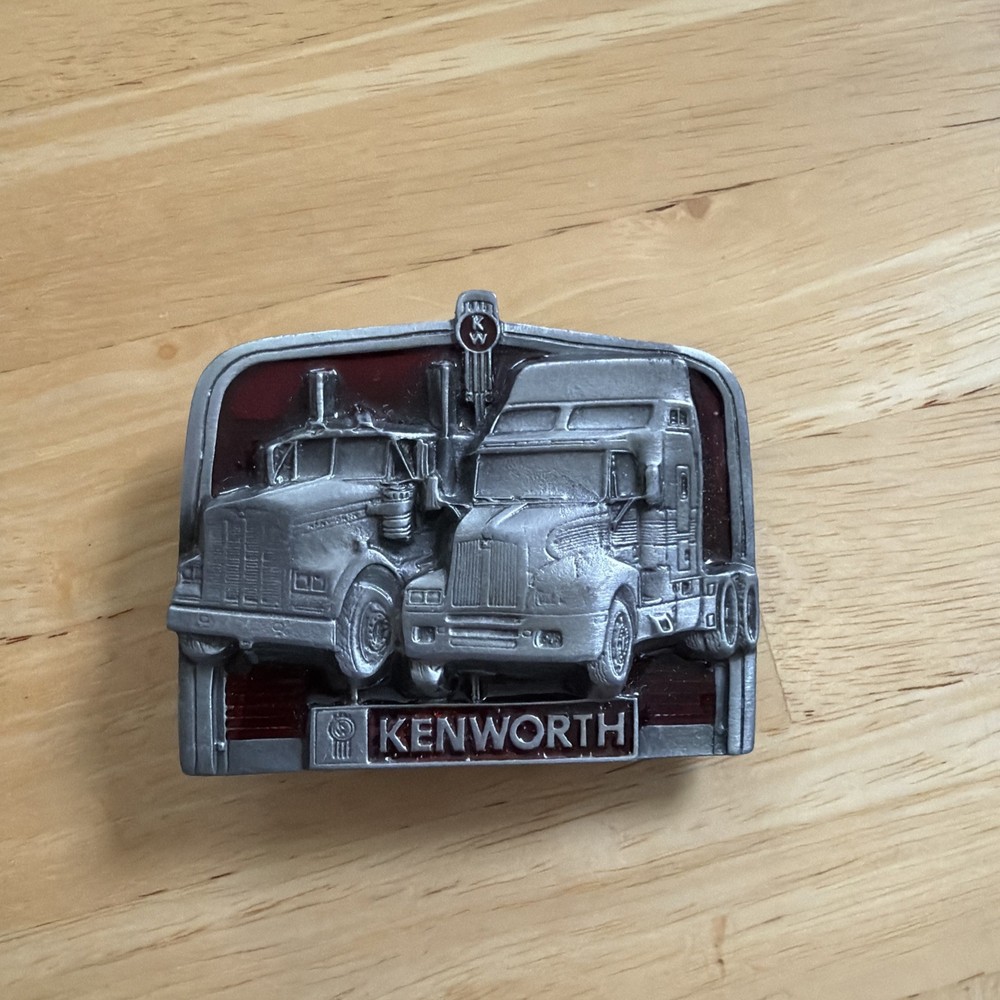 Belt Buckle Kenworth Truck 9×7.5cm Suit Belt Width 4cm
