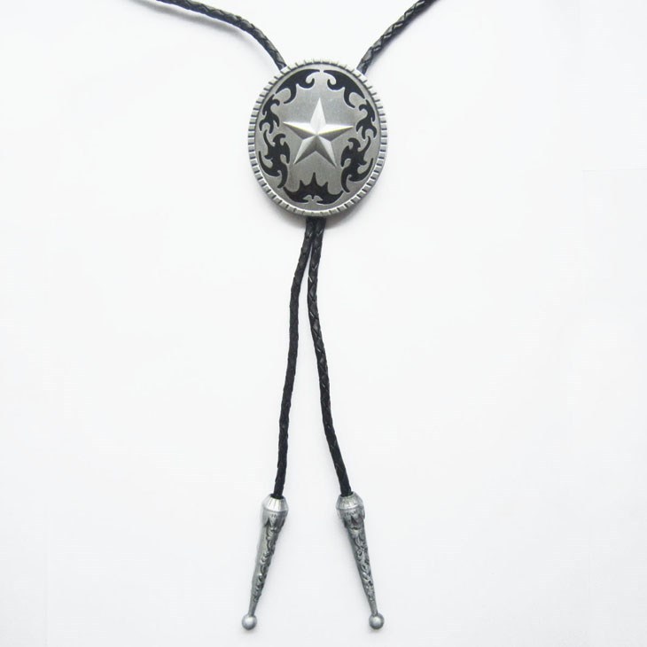 BRAND NEW HORSE STAR 3-D COWBOY WESTERN RODEO BOLO TIE