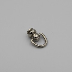 Silver/Gold Chicago Rivets Swivel with D-Ring Hook lot