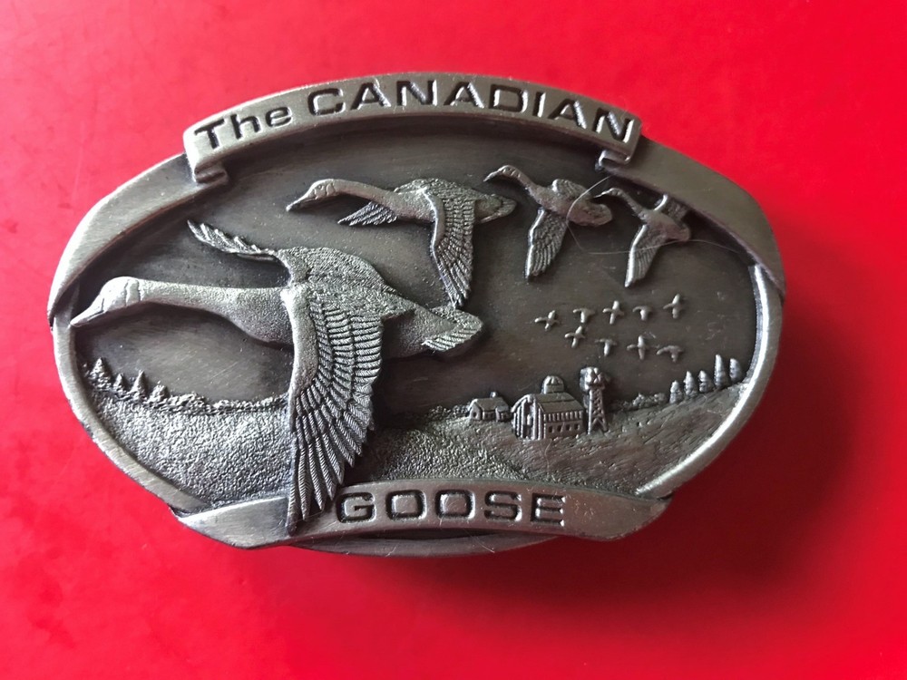 Vintage The Canadian Goose Bergamot 1983 Belt Buckle