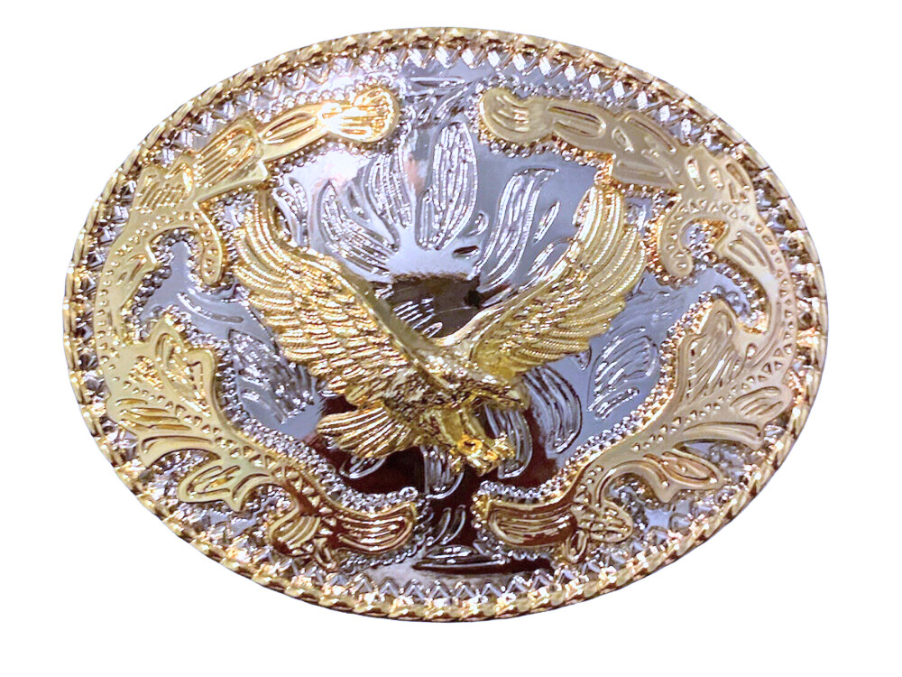 EAGLE BELT BUCKLE WESTERN RODEO FASHION ANIMAL HORSE Hebillas Vaqueras