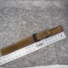 BDS Tactical Assault Gear CB Brown Patrol Belt Mens Large Hook and Loop