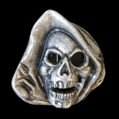 Grim Reaper Skull Skeleton Head Ghost Cool Punk Belt Buckle Belts Buckles