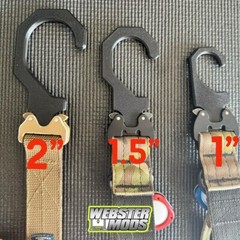 Cobra Buckle Belt or Accessory Hangar Mount 2”, 1.5”, 1”