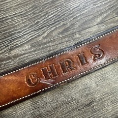 Crumrine Western Bronze Belt Buckle Gold Tone Bucking Horse made in USA