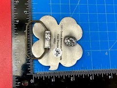 Lucky Four Leaf Clover Green Belt Buckle By Great American Products