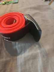 Independent Truck Company Skate red Belt And Black Buckle Metal Skateboard
