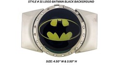 Removable Lighters & Men Women Belt Buckles Combo Batman Superman Western Rodeo