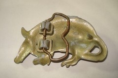 Vintage Metal ARMADILLO Belt Buckle 80&rsquo;S MBCI Never Worn! 80&rsquo;s