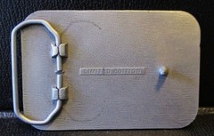 Hy-Capacity HC Humbolt Iowa 1997 Pewter Belt Buckle Limited Ed Tractor Ag Parts