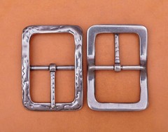 personalized Heavy Duty Strong Engraved Retro Center Bar Pin Belt Buckle 1-1/2&Prime;