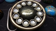 Atlantis Gemstone belt buckle -Handmade- RT ARTISAN WORKS
